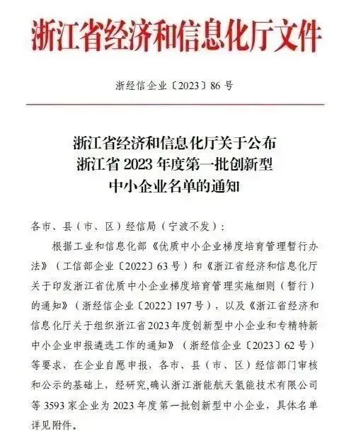 奋斗不息 创新不止|金鹭装饰、真人买球（中国）责任有限公司双双荣获“2023年度创新型中小企业”称号